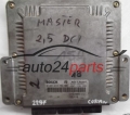MOTORSTEUERGERÄT ECU STEUERGERÄT RENAULT MASTER 2.5 DCI BOSCH 0281010784 
