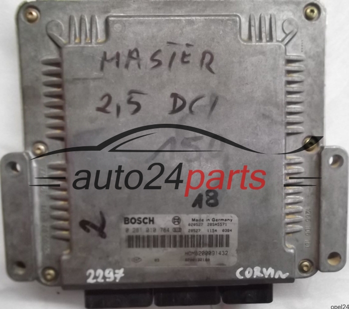 MOTORSTEUERGERÄT ECU STEUERGERÄT RENAULT MASTER 2.5 DCI BOSCH 0281010784 