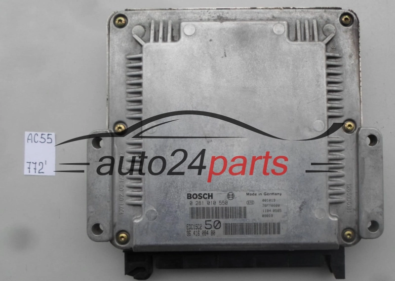 CITROEN 2.0 HDI BOSCH 0 281 010 550, 0281010550, 96 416 084 80, 9641608480