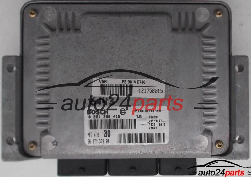 MOTORSTEUERGERÄT ECU STEUERGERAT CITROEN C5 3.0 V6 BOSCH 0261 206 419