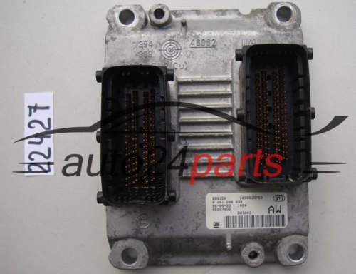 KOMPUTER STEROWNIK SILNIKA OPEL CORSA D 1.0 Z10XEP 55557932 AW, 55 557 932 AW, BOSCH 0261208939, 0 261 208 939, 55557932, 1232090, 12 32 090