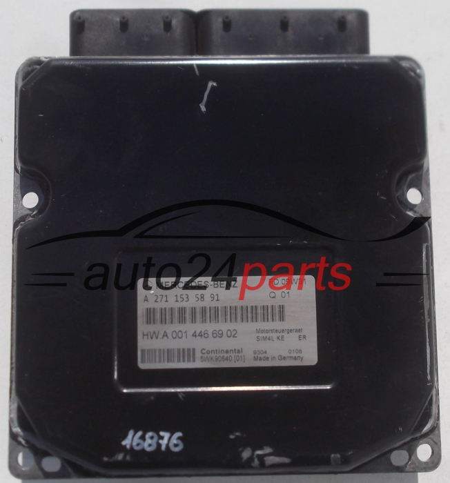 MOTORSTEUERGERÄT ECU STEUERGERAT MERCEDES W203 CONTINENTAL 5WK90540 01