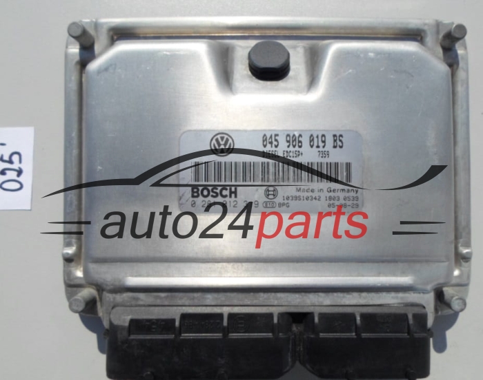 KOMPUTER STEROWNIK SILNIKA SEAT IBIZA VW POLO 1.9 TDI BOSCH 0 281 012 319, 0281012319, 045 906 019 BS, 045906019BS