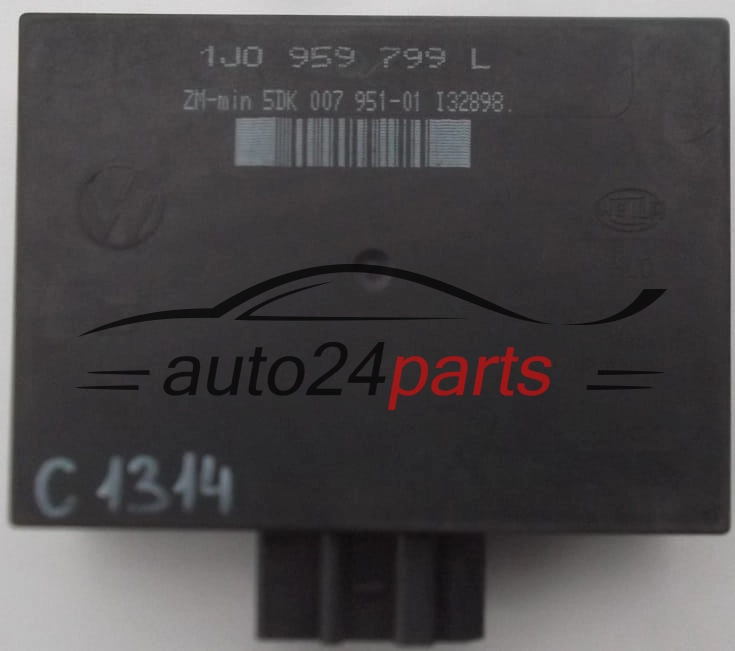 CENTRALKA MODUL STEROWNIK KOMFORTU VW SEAT SKODA HELLA 5DK 007 951- 01