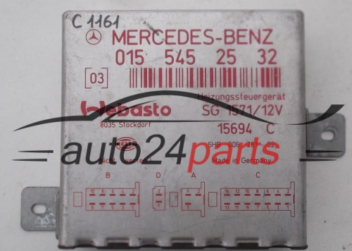 CENTRALKA MODUL STEROWNIK WEBASTO MERCEDES HELLA 5HB 006 281-02
