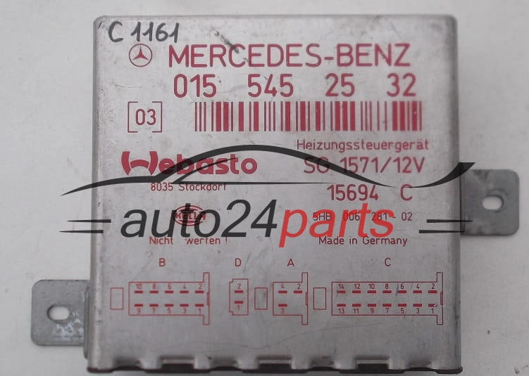 CENTRALKA MODUL STEROWNIK WEBASTO MERCEDES HELLA 5HB 006 281-02