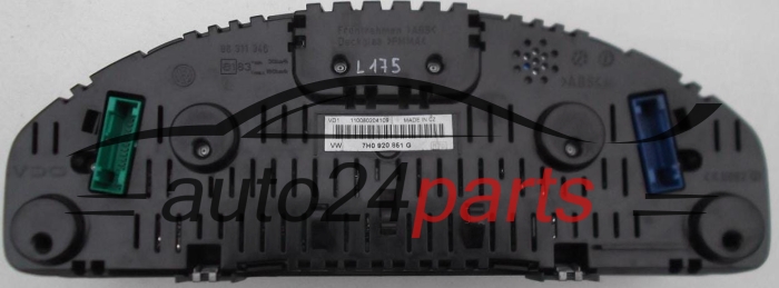 CUADRO INSTRUMENTOS VOLKSWAGEN 7H0 920 861 G, 7H0920861G, 7H0920861, 110080204109
