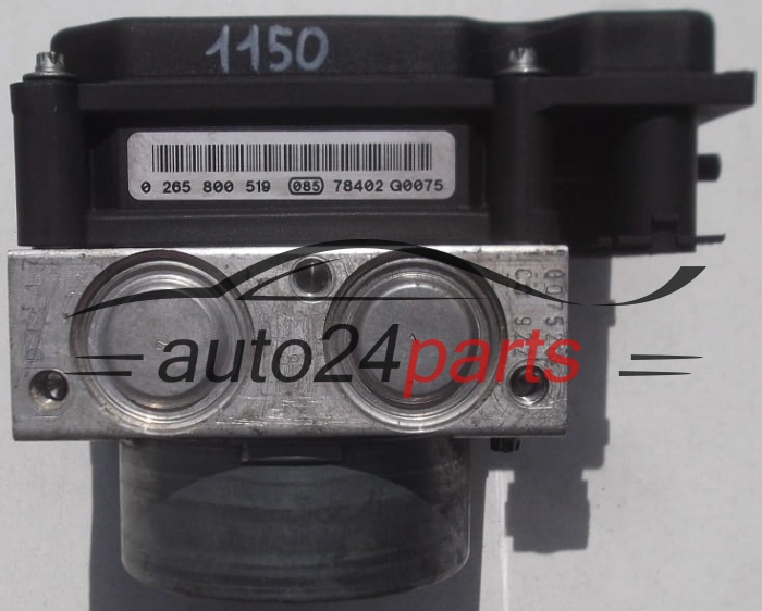 ABS POMPA I STEROWNIK RENAULT MEGANE 0 265 232 067, 0265232067, 8200 737 985, 8200737985, 0 265 800 519, 0265800519