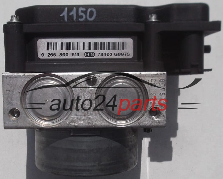 ABS POMPA I STEROWNIK RENAULT MEGANE 0 265 232 067, 0265232067, 8200 737 985, 8200737985, 0 265 800 519, 0265800519