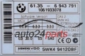 CAS ANTI DEMARRAGE RELAIS 2 BMW 61356943791, 61.35-6 9 943 791, 61.35 - 6 943 791, SIEMENS VDO 5WK4 9412OBF, 5WK49412OBF