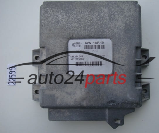 KOMPUTER STEROWNIK SILNIKA CITROEN XSARA MAGNETI MARELLI IAW 1AP.10, IAW1AP10, 16264.064, 16264064, 9632029580 E, 9632029580