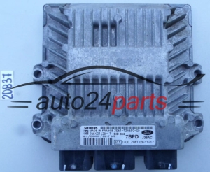KOMPUTER STEROWNIK SILNIKA FORD 1.4 TDCI 5WS40142D-T, 5WS40142DT, 3S61-12A650-GD, 3S6112A650GD, SID 804