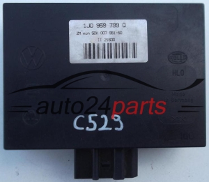 CENTRALKA MODUL STEROWNIK KOMFORTU VW SEAT SKODA HELLA 5DK 007 951-50