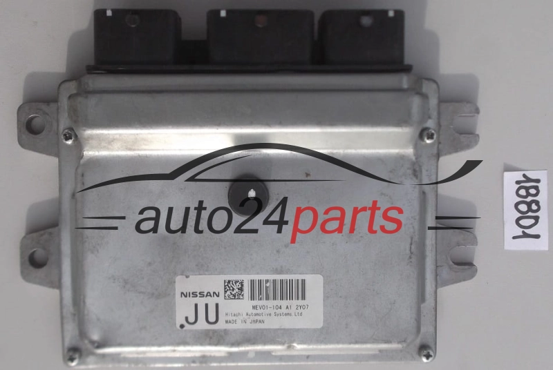 KOMPUTER STEROWNIK SILNIKA NISSAN LEAF MEV01-104, MEV01104, MEV01-104 A1 2YO7, MEV01104A12YO7, JU