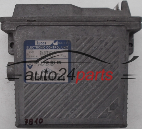 RENAULT SCENIC 1.9 TDI, R04080005F, 80616J, HOM 7 700 868 189, HOM7700868189, 770010560