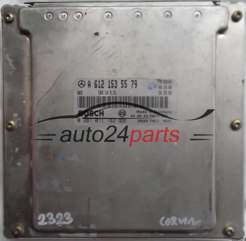 calculateur moteur pour mercedes w209, clk 270 cdi