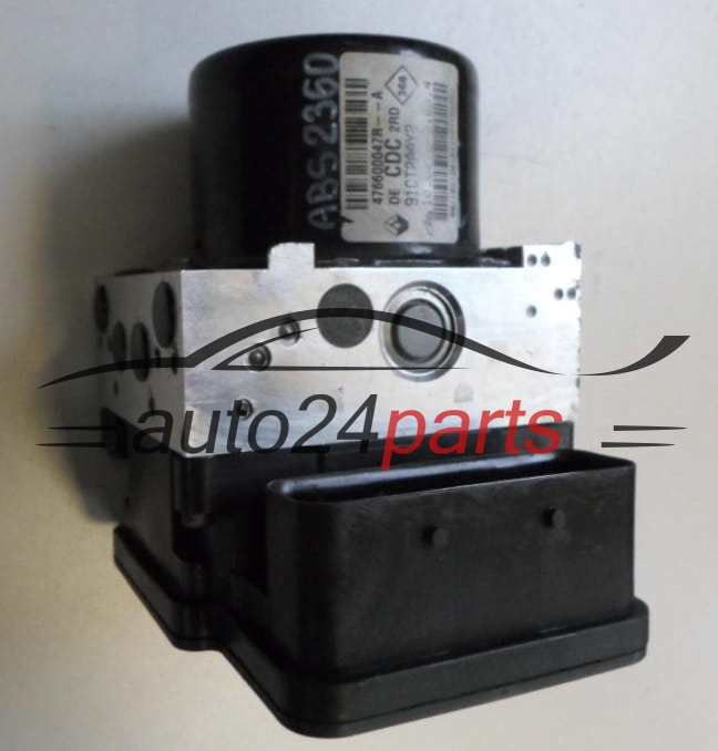 ABS PUMPE BLOCK HYDRAULIKPUMPE STEUERGERÄT RENAULT LAGUNA 476600047R, 10.0212-0183.4, 10021201834, 10.0961-1419.3, 10096114193