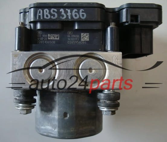 Pompa ABS i sterownik AUDI VOLKSWAGEN BOSCH 0 265 242 335, 0265242335, 6R0 614 517 AL, 6R0614517AL, 0 265 956 084, 0265956084, 2265106508, 6R0 907 379 BA, 6R0907379BA