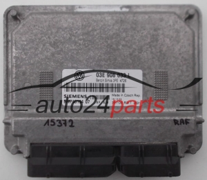 MOTORSTEUERGERÄT ECU STEUERGERAT VOLKSWAGEN POLO 1.2 AZQ SIEMENS 5WP40194 07, 5WP4019407, 03E 906 033 L, 03E906033L, SIMOS 3PE 4726 