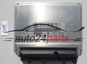 KOMPUTER STEROWNIK SILNIKA AUDI A4 2.8 V6 BOSCH 0 261 204 599, 0261204599, 4D0 907 551 G, 4D0907551G -  019 