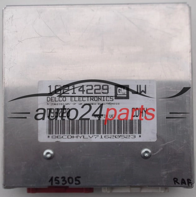 KOMPUTER STEROWNIK SILNIKA OPEL ASTRA 1.6 X16XEL 16214229 JW