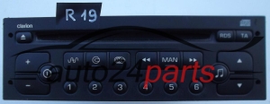 RADIO CD CLARION  PEUGEOT   CITROEN 96 476 647 XT / 96476647XT / PU-2471A(E) / PU2471A(E) - R19