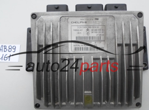 KOMPUTER STEROWNIK SILNIKA CITROEN PEUGEOT 1.4 HDI R0411C023D, 9648966680, 9656908380