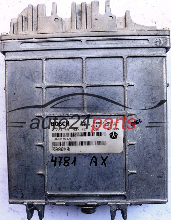 ECU ENGINE CONTROLLER JEEP GRAND CHEROKEE 2.5 TD BOSCH 0281001437