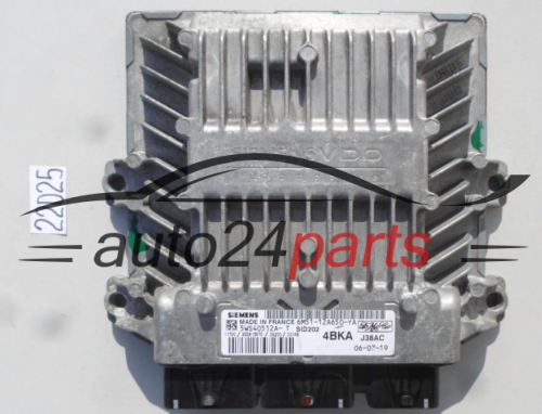 KOMPUTER STEROWNIK SILNIKA FORD FOCUS C-MAX 1.8 TDCI SIEMENS 5WS40512A-T, 5WS40512AT, FoMoCo 6M51-12A650-YA, 6M5112A650YA, 4BKA, SID202