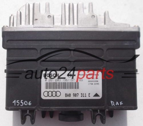 Motorsteuergerät AUDI BOSCH  0261203196  0261203197  8A0907311E