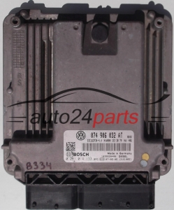 MOTORSTEUERGERÄT ECU STEUERGERAT VW VOLKSWAGEN CRAFTER 2.5 TDI, BOSCH 0 281 014 133, BOSCH 0281014133, 074 906 032 AT, 074906032AT, EDC16CP34 (1)