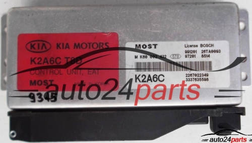 GETRIEBESTEUERGERÄT GETRIBESTEUERUNG KIA SHUMA, BOSCH 26TA0093, 991201, M K60 002 432, MK60002632, K2A6C 