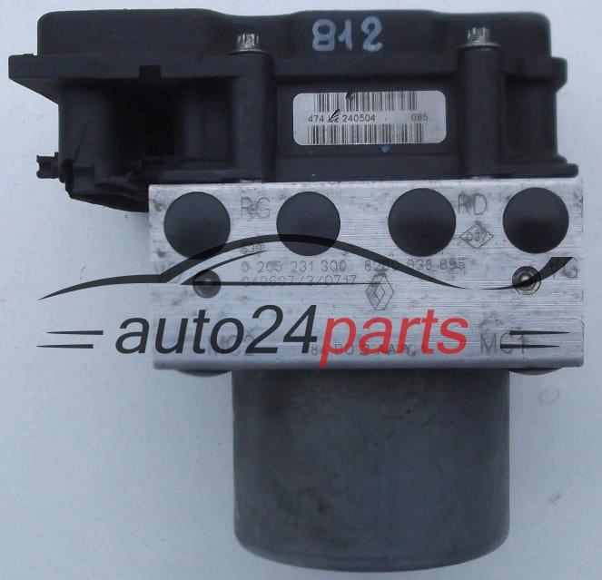 BOSCH 0 265 231 300, 0265231300, 8200 038 695, 8200038695, 0 265 800 300, 0265800300