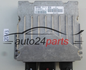 KOMPUTER STEROWNIK SILNIKA CITROEN PEUGEOT SIEMENS S118230011 D, S118230011D, 9645639480, 9641133380, SIRIUS 81 - 
