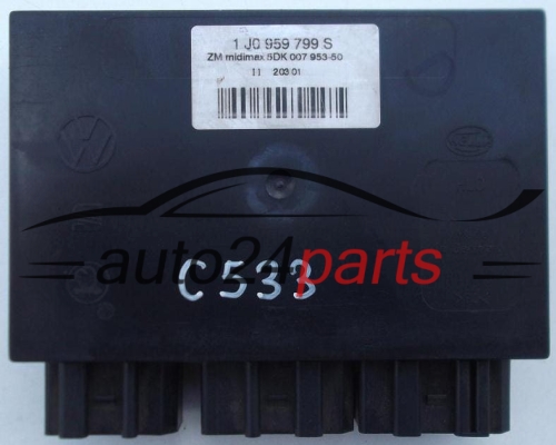 KOMFORTSTEUERGERÄT VW SEAT SKODA HELLA 5DK 007 953-50, 1J0 959 799 S