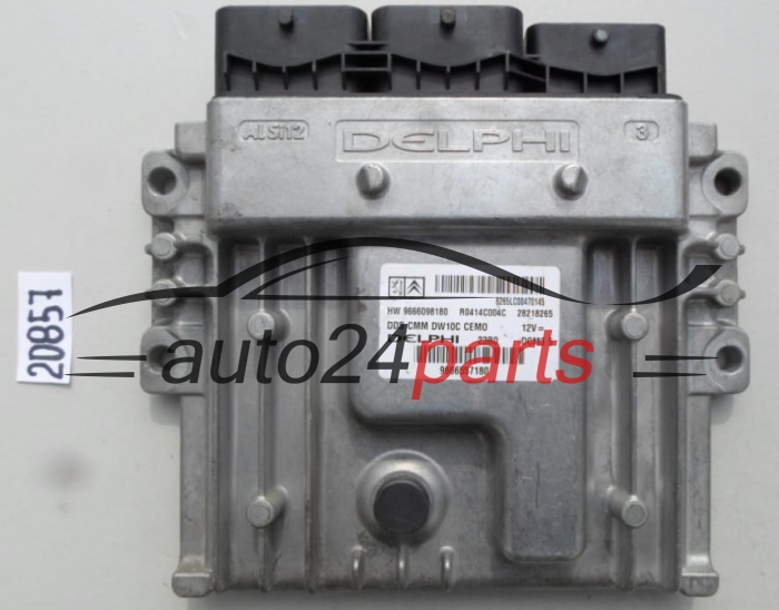 CENTRALITA DE MOTOR CITROEN C5 2.0 HDI R0414C004C, 9666098180