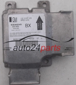 AIRBAG STEUERGERAT OPEL VECTRA C SIGNUM GM 13 12 61 23 BX, 13126123, 13126123BX, SIEMENS 5WK43263 