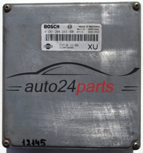 MOTORSTEUERGERÄT ECU STEUERGERÄT  NISSAN MICRA 1.0 BOSCH 0 261 204 243, 0261204243, 23710 1U100, 237101U100, XU 