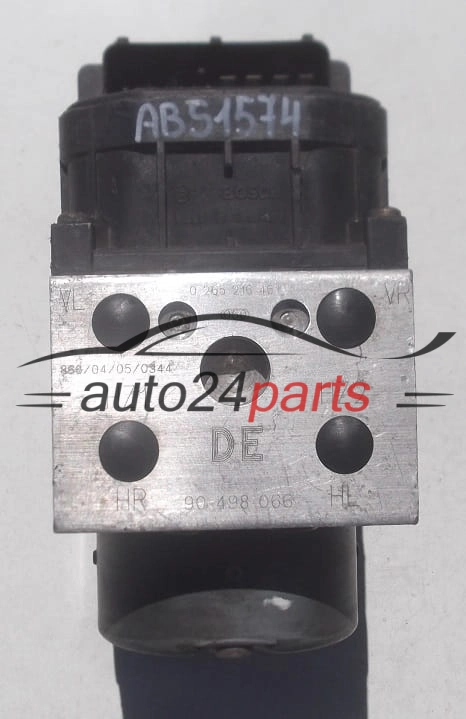ABS POMPA I STEROWNIK OPEL ASTRA G ZAFIRA BOSCH 0 265 216 461, 0265216461, 90 498 066, 90498066, 0 273 004 209, 0273004209 
