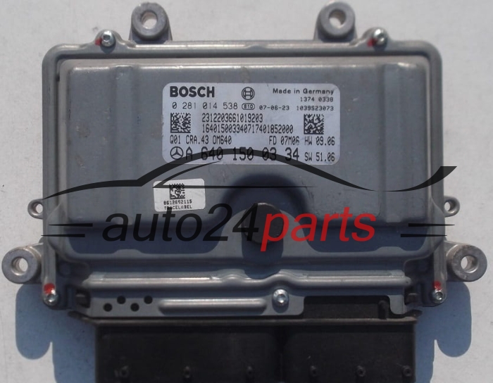 ECU CENTRALITA DE MOTOR MERCEDES B200 2.0 CDI BOSCH 0 281 014 538