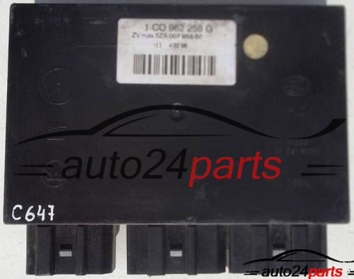 KOMFORTSTEUERGERÄT VW VOLKSWAGEN GOLF IV 1.4 16V, 1 CO 962 258 G, 1CO962258G 