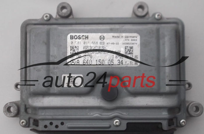 CALCULATEUR MOTEUR MERCEDES W169 1.8 CDI BOSCH 0 281 014 668,  A 640 150 05 34