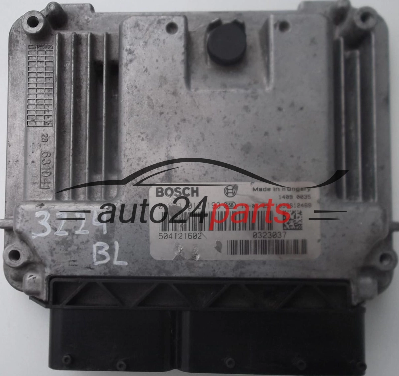 CALCULATEUR MOTEUR IVECO DAILY 3.0 HDI BOSCH 0281012193, 0 281 012 193, 504121602, 1039S12469 