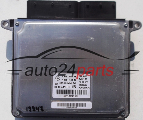 calculateur moteur pour mercedes w211 2.2 cdi