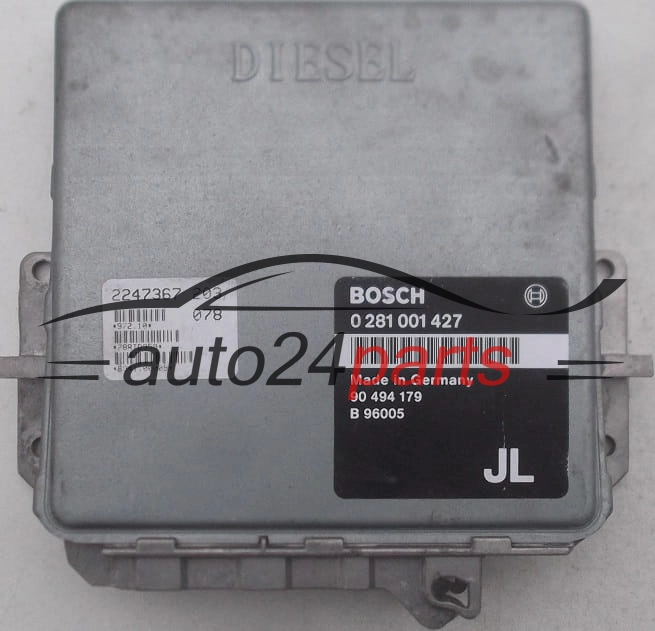 MOTORSTEUERGERÄT ECU STEUERGERÄT OPEL OMEGA 2.5 TDS BOSCH 0 281 001 427, 0281001427, 90 494 179 JL, 90494179JL, 90494179 
