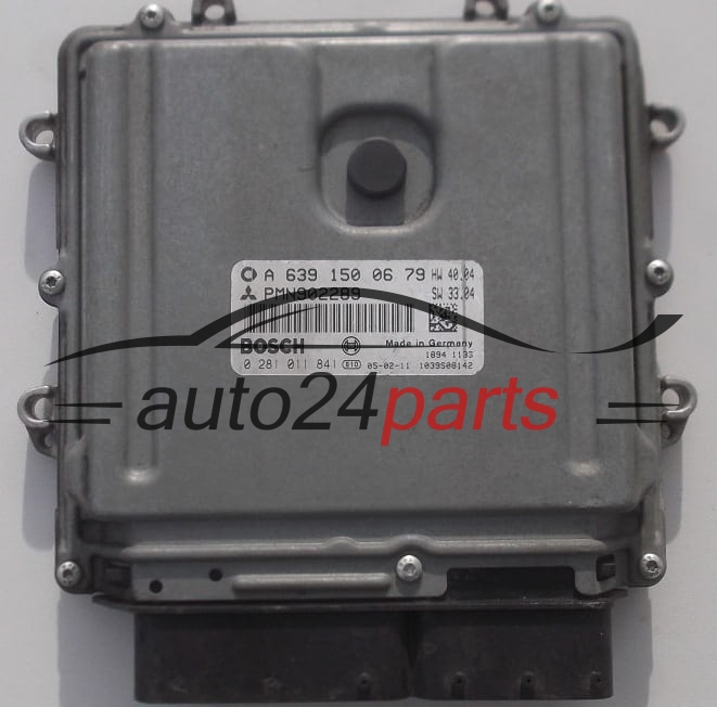 CALCULATEUR MOTEUR MITSUBISHI COLT SMART 1.5 DCI BOSCH 0 281 011 841, A 639 150 06 79, PMN902289