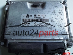 ECU CENTRALITA DE MOTOR VW VOLKSWAGEN GOLF BORA 1.4 036906032L, 036 906 032 L, BOSCH 0 261 207 189, 0261207189, 26SA7572 BENZIN ME7.5.10 3869 