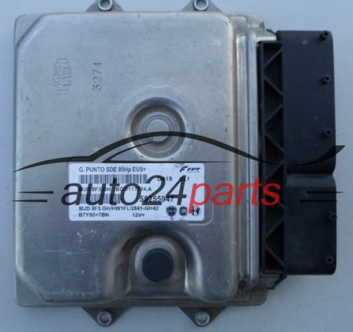 Calculateur Moteur FIAT 1.3 JTD Magneti Marelli MJD 8F3.GH, FPT 55255947, BC.0117704.A
