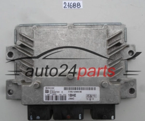 MOTORSTEUERGERÄT ECU STEUERGERAT FORD FIESTA S180047051 E, S180047051E, C1BG-12A650-BE, C1BG12A650BE