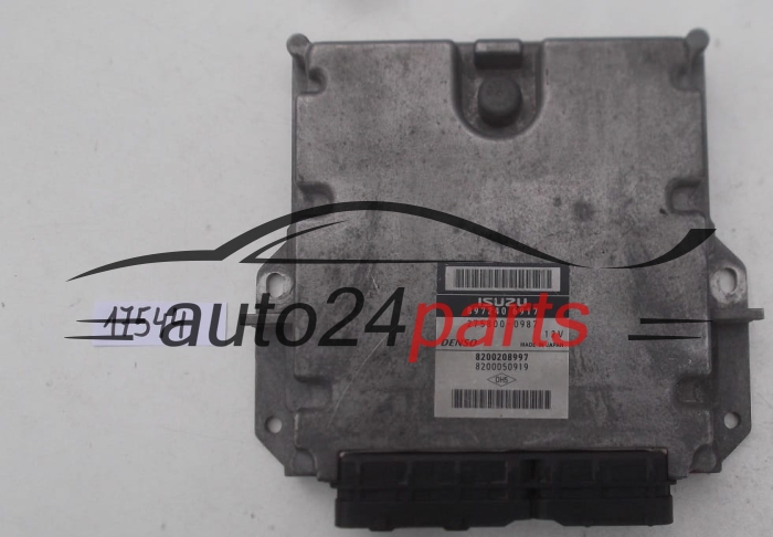 KOMPUTER STEROWNIK SILNIKA RENAULT VELSATIS 3.0, 275800-0987, 2758000987, 8972406917, 8200208997